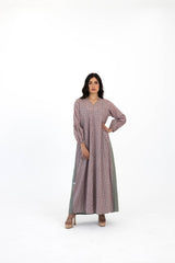 Cotton-linen Fusion Jalabiya - Boutique Muscat