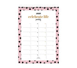 Birthday Calendar Eat Cake Every Day - Boutique Muscat