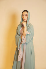 Dual Side Tranquil Waters Abaya