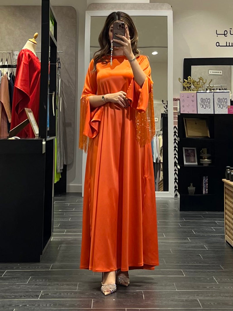 THE TANGERINE DRESS - Boutique Muscat 