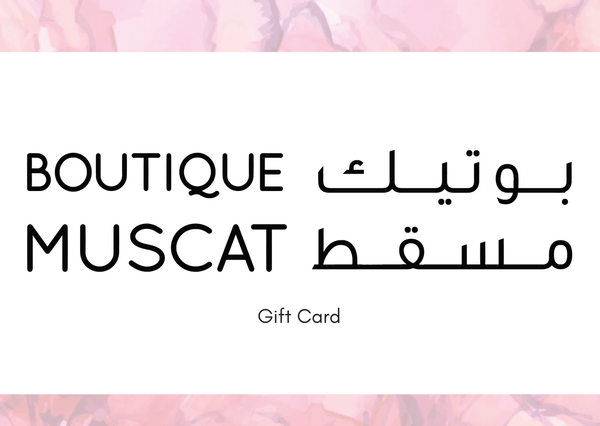 Gift Card - Boutique Muscat 