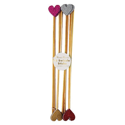 Heart Swizzle Sticks - Boutique Muscat 