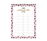 Birthday Calendar Eat Cake Every Day - Boutique Muscat 